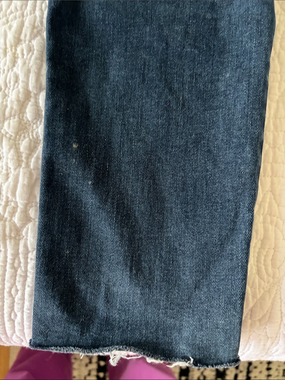 Hudson Jeans Women's Skinny Jeans in Dark Blue Denim - Picture 6 of 7